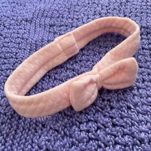Pastel pink headband